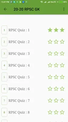 RPSC GK android App screenshot 7